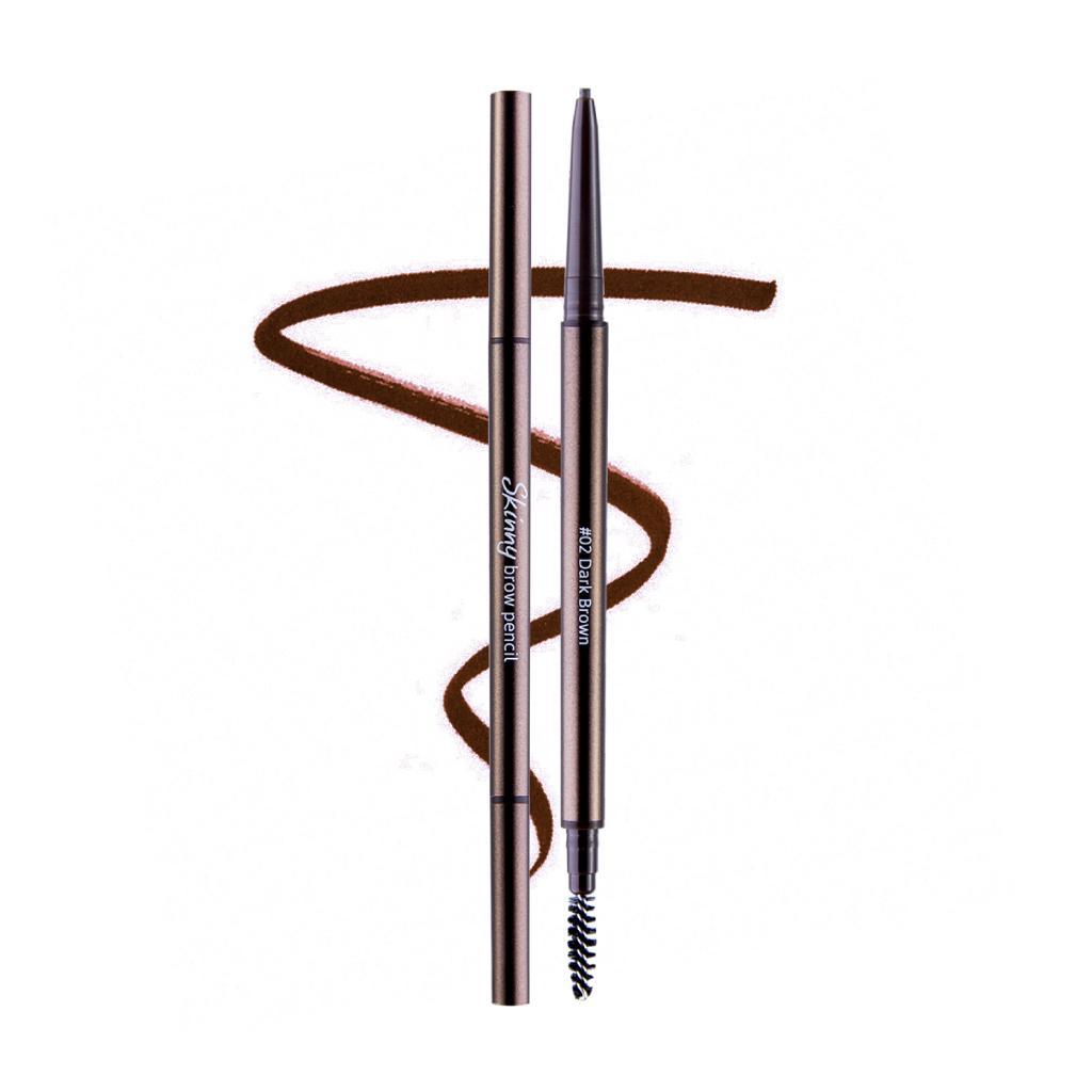 Chì Kẻ Mày Siêu Mảnh Cathy Doll Skinny Brown Pencil 0.05g