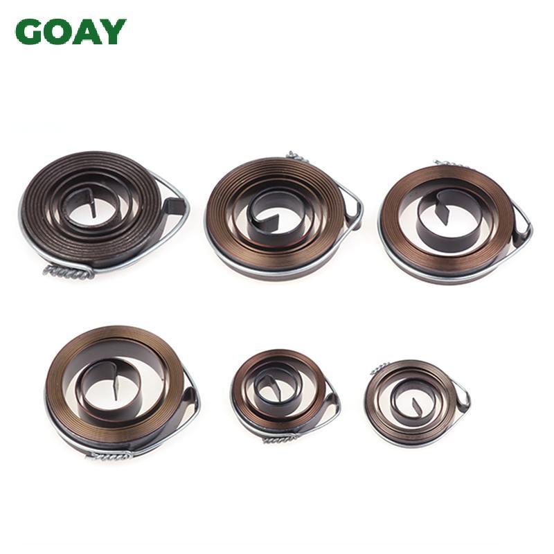 GOAY 1Pc 0.7-1.5 Thiness 680-1540mm Chiều dài xoắn ốc Dây phẳng cuộn xoắn Lò xo xoắn lực không đổi Nối dài Lò xo băng ghế Máy khoan cuộn Lò xo VN