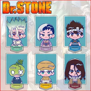 BH2 Dr. STONE Tấm Đứng Acrylic Tấm Giữ Ishigami Senkuu Ký Đứng Anime Để Bàn Trang Trí HB2