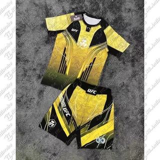 Xu hướng đường phố UFC - Bộ đồ ngắn tay lưới thoáng khí