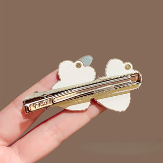 Nhấp Nháy Full Kim Cương Ánh Sáng Sang Trọng Thỏ Ánh Sáng Vàng Tóc Nữ Trẻ Em Dễ Thương Phụ Kiện Tóc Kẹp Tóc trán Bên Kẹp