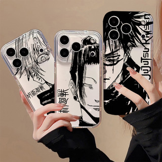 Phim Hoạt Hình Anime Jujutsu Kaisen Gojo Satoru Vỏ Điện Thoại Cho Samsung Galaxy S26 S25 Plus Ultra 5G A57 5G S25 FE Mềm Trong Suốt Ryomen Sukuna Xu Hướng Thương Hiệu Silicon Thời Trang Chống Sốc