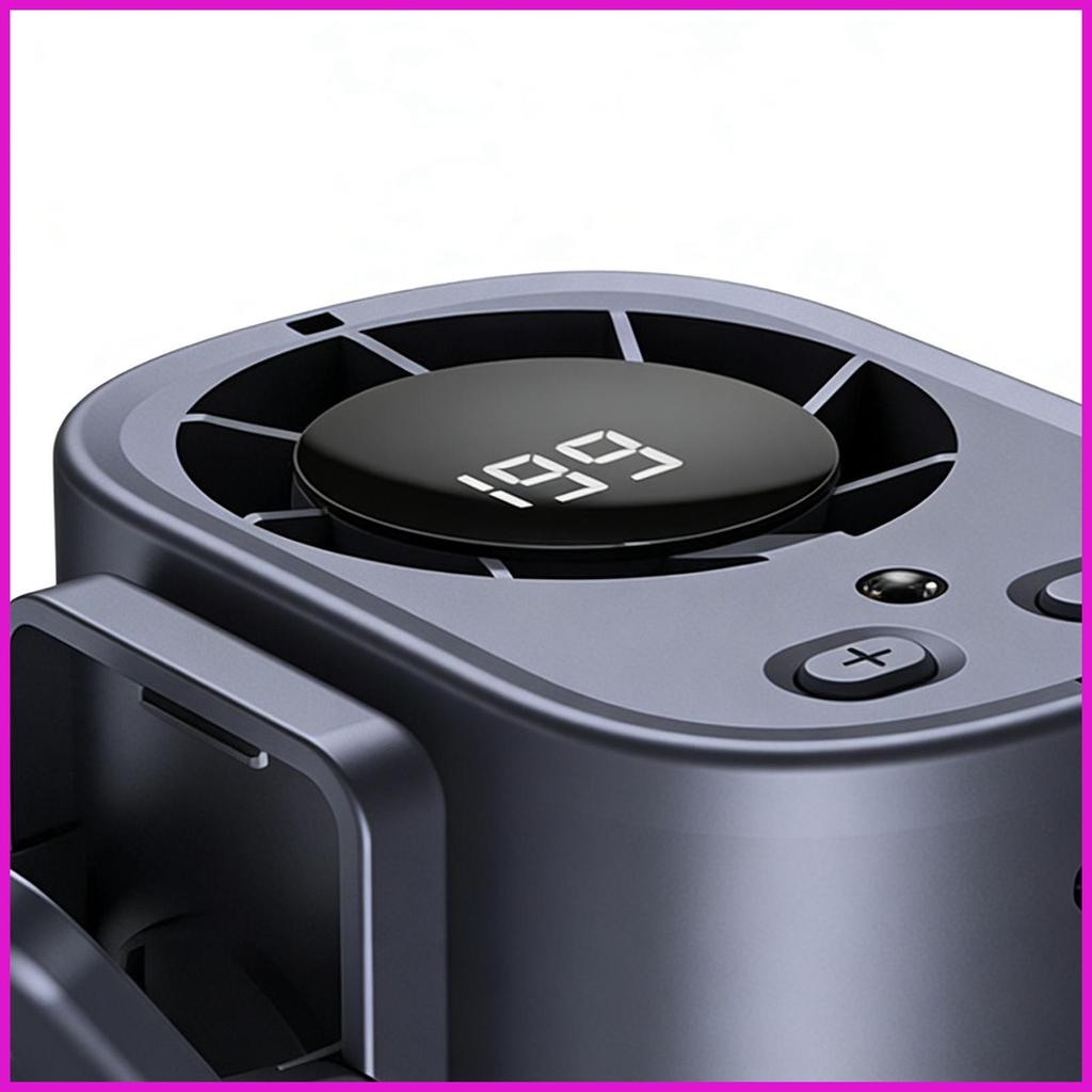 Quạt Cá Nhân 199 Tốc Độ Xoay 360 Làm Mát Di Động Quạt Cầm Tay Phụ Kiện Du Lịch Cho Xe Ô Tô Văn Phòng lyuvn