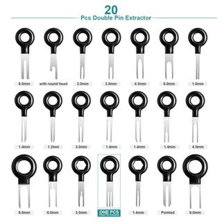 8 / 18 / 41 Chiếc Xe Thiết Bị Đầu Cuối Loại Bỏ Dụng Cụ Dây Cắm Kết Nối Extractor Kéo Phát Hành Pin Extractor Bộ Dụng Cụ Sửa Chữa CarPlug