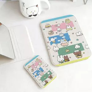 Cuộc sống thường ngày của thỏ Cuươy Tray Điểm Cuộp Mini Thỏ Xanh Bền Đẹp Dễ Mang Theo