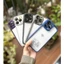 Ốp Lưng Trong Suốt Viền Màu Chống Sốc X&M Touch Skin Cho iPhone 15 ProMax – Tích Hợp Kính Bảo Vệ Cụm Camera