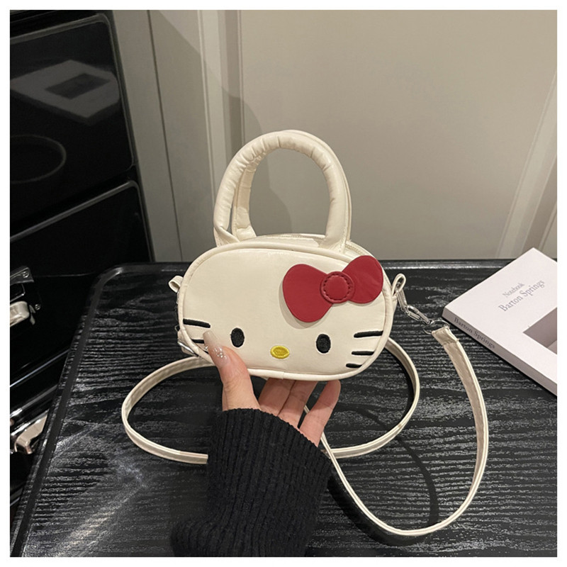 GC2 2026 Túi đeo vai nữ Hello Kitty PU dễ thương Túi xách đi lại đa năng sành điệu CG2