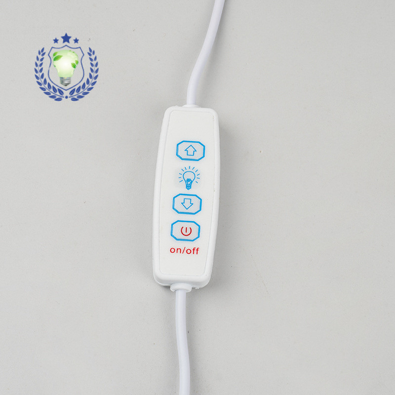 9IOM Đèn LED Bàn Đèn Ngủ usb Đơn Sắc Công Tắc Đèn Cắm Dây Chiếu Sáng Vẽ Dây Nguồn