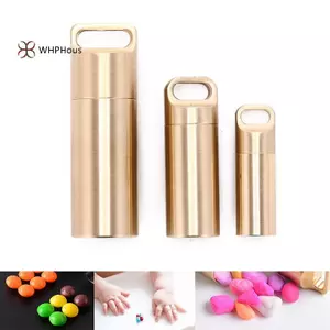 Hộp đựng thuốc kim loại chống thấm nước, tiện lợi khi sử dụng ngoài trời