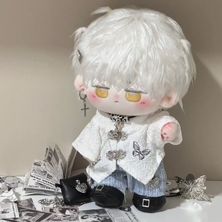 Quần áo búp bê 20cm cotton phong cách Trung Hoa, phù hợp thay thế cho búp bê