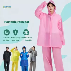 Áo mưa chống nước Dream Weaver, phù hợp cho cả nam và nữ, dùng cho xe máy và các hoạt động ngoài trời như câu cá hay đi bộ đường dài.