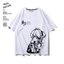 T-Shirt Anime Touhou Project Hakurei Lingmeng - Họa Tiết Hoạt Hình, Chất Liệu Bông Nguyên Chất, Phù Hợp Cho Nam Và Nữ Mùa Hè