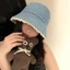 Mũ Bucket Nữ Tai Bèo Vành Rộng Viền Ren Thời Trang Hàn Quốc, Mũ Bucket Nữ Đi Chơi Đi Biển Ulzzang