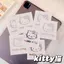 Hoạt Hình Dễ Thương Kitty Dán Sanrio Kim Loại Đơn Giản Máy Tính Bảng Điện Thoại Máy Tính Dễ Thương Chống Thấm Nước Miếng Dán Trang Trí 26.3.26