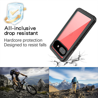 Ốp lưng chống nước lặn biển ngoài trời mùa hè JLK cho Google Pixel 10 Pro XL 10A 9A 9Pro 8A 7A 6A 360° Vỏ chống sốc bảo vệ toàn diện