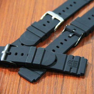 [Dây đeo] Thích hợp cho Luminox Luminox Silicon 0200 / 3901 / 7050 Dây đeo cao su tấn công con dấu 21mm Miệng lồi