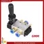 Van đòn bẩy tay khí nén 5 / 2 chiều Điều khiển bằng tay 2 vị trí 3 5 cổng Đẩy-Pull 4H210-08