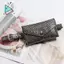 Đinh tán thời trang Gói thắt lưng sang trọng Fanny Pack Túi thắt lưng nữ nhỏ Túi đựng điện thoại Túi thắt lưng Punk Ví (Đen)