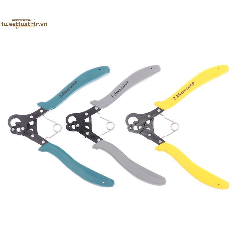 Bộ Kìm Cán Dây 1.5mm, 2.25mm, và 3mm - Dụng cụ sửa chữa trang sức với đầu kìm mũi tròn - Giao hàng tại Việt Nam
