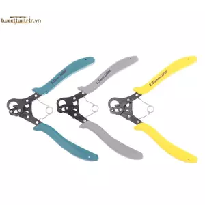 Bộ Kìm Cán Dây 1.5mm, 2.25mm, và 3mm - Dụng cụ sửa chữa trang sức với đầu kìm mũi tròn - Giao hàng tại Việt Nam