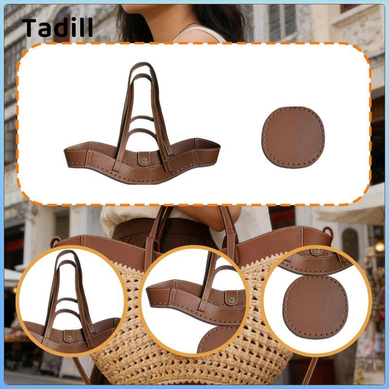 Tay Cầm Túi Đeo Vai PU Túi Đáy Bộ Phụ Kiện May Cho Móc Hàng Thủ Công Để Sửa Chữa Bạn Bè