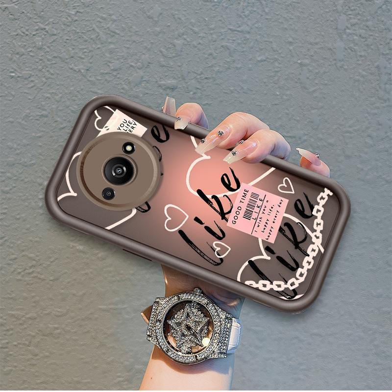 Ốp Lưng Cho Redmi A3 / POCO C61 4G Hoạt Hình Silicon Mềm Ốp lưng TPU Like Music girl Angel Eye Chống Sốc Ốp Lưng