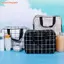 Túi trang điểm FAVORITEGOODS, Túi xách di động dung tích lớn, Túi đựng mỹ phẩm chống nước du lịch chất lượng cao