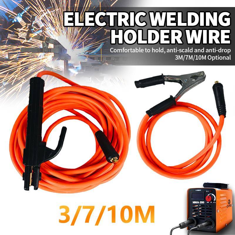 NS 300cm-10M Cáp Dây Hàn 300A Cáp Hàn 10 mét Công Cụ Hàn Điện Cực Giá Đỡ Đồng Sắt Máy Hàn Mặt Đất Kẹp Phụ Kiện Thay Thế NS