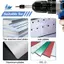 Bộ 10 Dụng Cụ Cắt Điểm Hai Mặt, 3 / 8In & 5 / 16In HSS Máy Khoan Tẩy Điểm Xoay Cho Điểm Khoan Điện