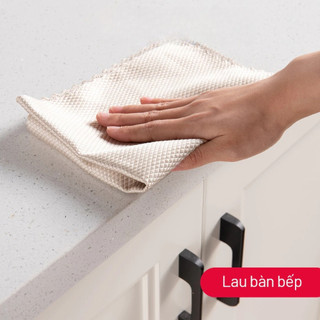 Combo 5 Khăn lau bếp đa năng siêu thấm hút, lau kính, xe ô tô