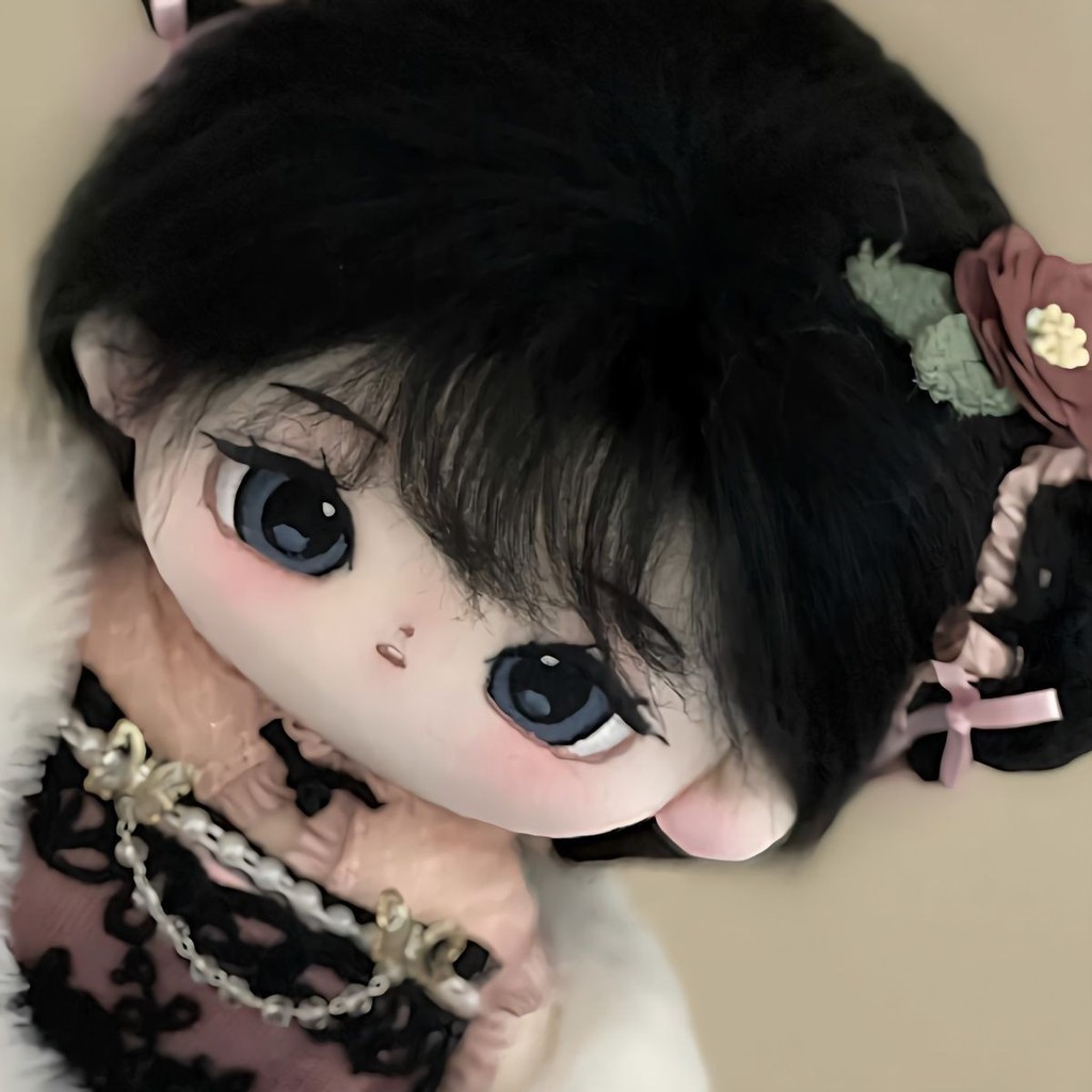 20cm Cotton Búp Bê Trẻ Em Tóc Chiên Tóc Dài Cô Gái Búp Bê Ngôi Sao Búp Bê Không Thuộc Tính Búp Bê Khỏa Thân Dễ Thương Búp Bê Quà Tặng 4.18