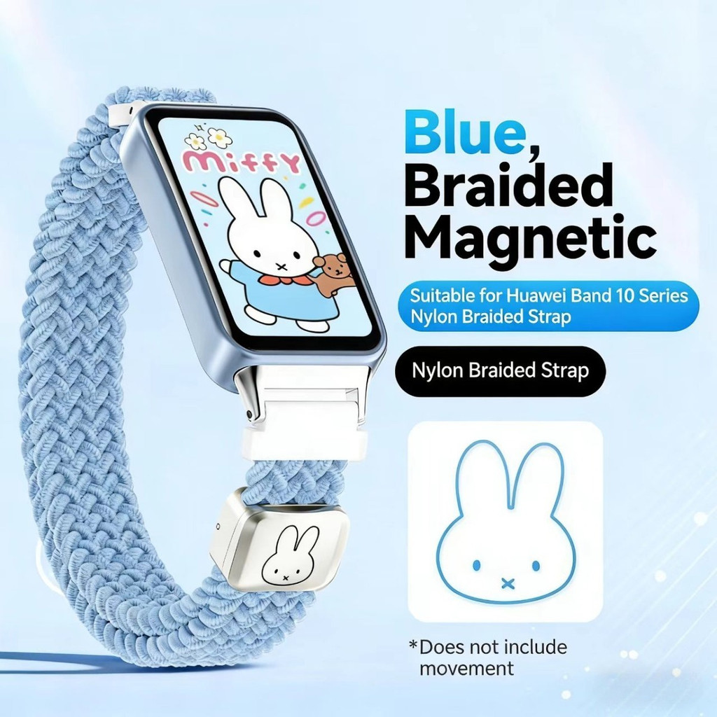 Vòng Nylon Cho Huawei Band 11 pro 10 9 8 Dây Đeo Thể Thao Thay Thế Vòng Tay Đàn Hồi Cho HuaweiWatch Fit 3 4 4pro Dây Đeo