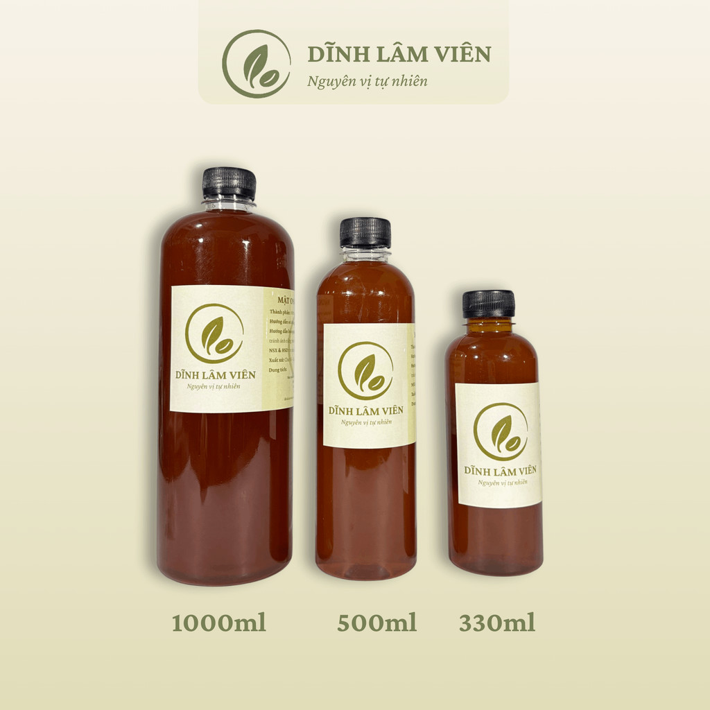 Mật ong hoa cà phê Gia Lai nguyên bản nguyên chất 330-1000ml | Dĩnh Lâm Viên