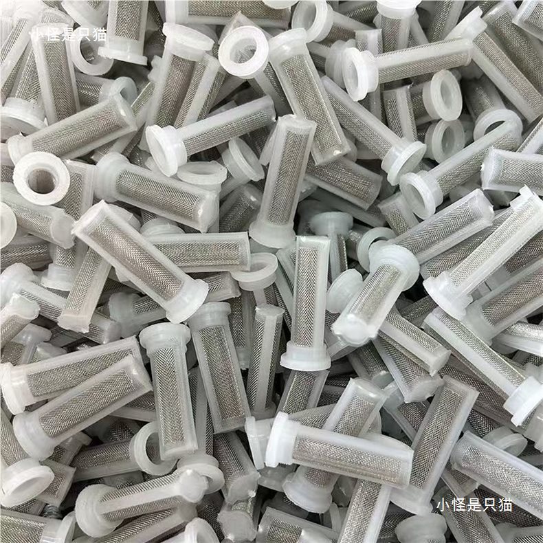 Lưới lọc bơm đầu vào M14, bộ lọc trục vít rỗng, lưới thép không gỉ EX3F cho bơm dầu Diesel cầm tay