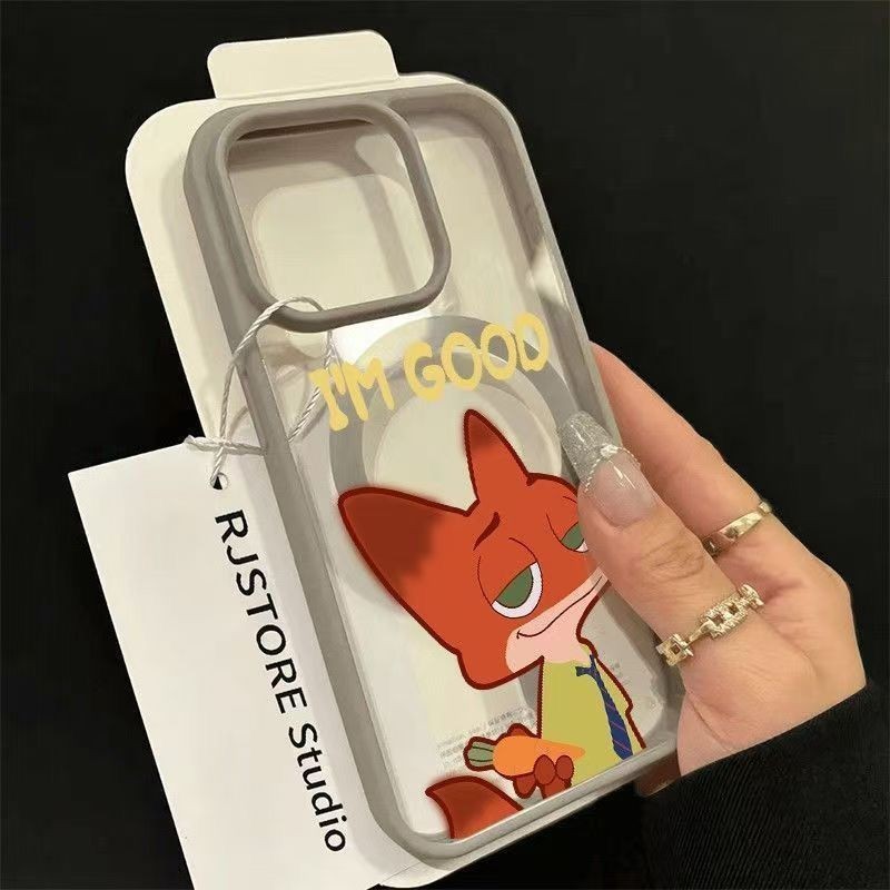 ốp lưng iphone Cà rốt vỏ nam châm cáo Nick Cho Iphone 17 14 15 16 7 xs xr  13 11 Iphone12 Pro Max Plus