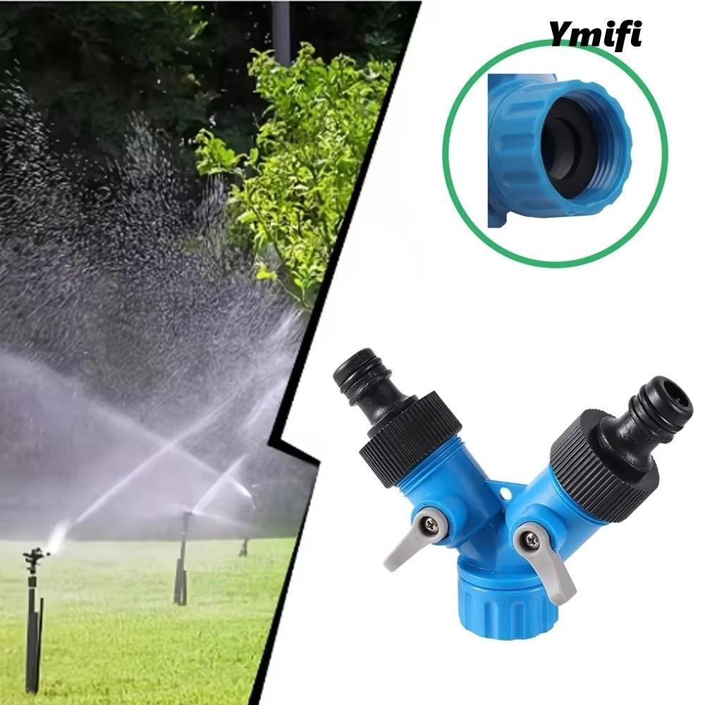 Đầu nối nhanh YMIFI, Van điều khiển lưu lượng thiết kế hình chữ Y, Sợi nữ Kết nối nhanh Bộ điều khiển nước ren 3 / 4 Inch Sử dụng ngoài trời