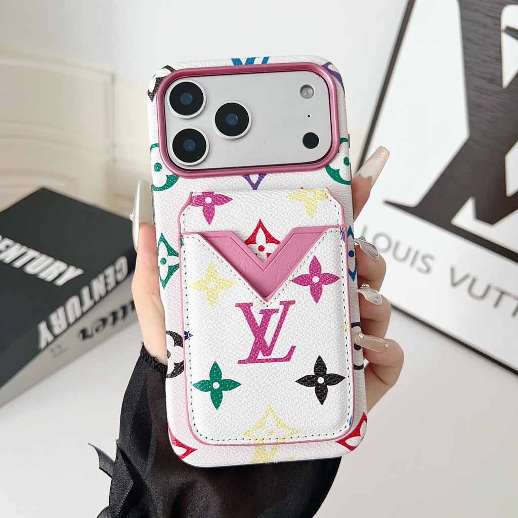 Dành Cho iPhone 17 PRO MAX 16 PRO MAX 13 Pro Max 12 PRO MAX Sang Trọng Có Khe Cắm Ví Thẻ Vỏ Điện Thoại. Phong cách mới Thiết kế độc đáo Vỏ chống sốc.