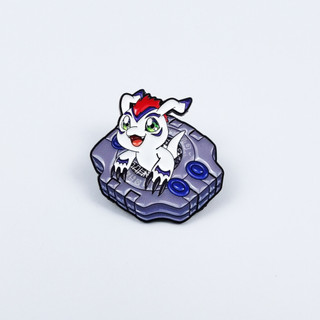 8 Cái / bộ Anime Hoạt Hình Digimon Hình Thú Cưng Kim Loại Huy Hiệu Dễ Thương Quần Áo Ba Lô Trang Trí Pin