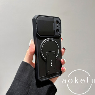Mech chống rơi ba trong một khung thích hợp cho vỏ điện thoại từ tính 17 Apple 16 Promax 15 / 14 / 13 bao gồm tất cả vỏ cứng silicon