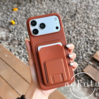 Vỏ đựng thẻ iPhone 17 Pro, 16 Pro Max, 15, 14, 13, tích hợp 14 khe cắm, chống rơi
