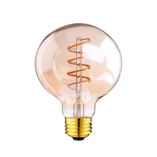 Bóng Đèn G125 LED Dây Tóc Mềm Sáng Tạo Trang Trí E27 Vít Ánh Sáng Ấm Làm Mờ Retro Edison Bóng Đèn