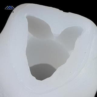 ELBBKG Vị Trí Ngồi Gấu Khuôn Nến Silicon Cho Handmade Thạch Cao Gấu Dễ Thương Khuôn Tiêm Trang Trí Nhà Mới