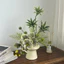 hoa giả trang trí nhà cửa hoa lụa cao cấp bình hoa decor phòng khách sang trọng bộ hoa nghệ thuật đặt bàn làm việc đẹp quà tặng