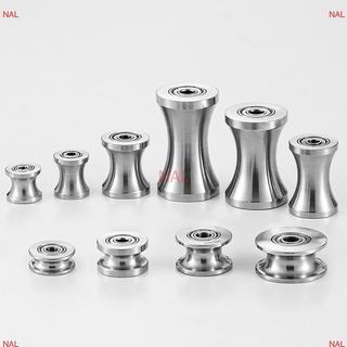 [NA] 304 U Rãnh Mang Bánh Xe Cố Định Chống Rỉ Sét Ròng Rọc Cho Dây Tra Cửa Trượt Tủ MỚI