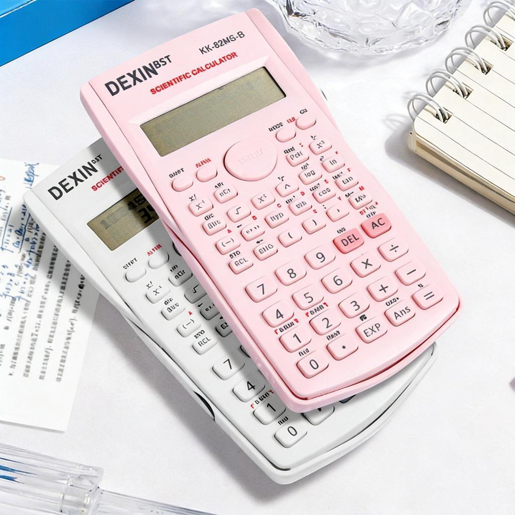 Máy Tính Khoa Học 240 Chức Năng Cho Học Sinh Cấp 2 Cấp 3, Đa Năng, Màu Sắc Pastel Xinh Xắn Và Tiện Lợi