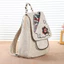 Túi dệt nữ 66789 / Ba lô nữ mới phong cách dân tộc / 32 * 20 * 10 / Ba lô nhỏ Canvas văn học Ba lô du lịch Ba lô nhỏ 1628