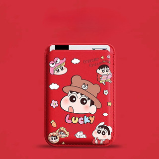 Hộp đựng thẻ ví họa tiết Crayon Shin-chan đầu lớn cho iPhone 11pro 12promax 13 15pro 15promax 14 14promax 14 pro 16 16plus 16 Pro Max 17 17promax 17airWallet