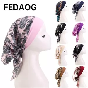 Khăn trùm đầu FEDAOG cho bệnh nhân ung thư, pre-tie, co giãn tiện lợi