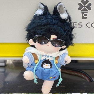 20cm Cotton Búp Bê Quần Áo Bé Quần Áo Không Thuộc Tính Búp Bê Chim Cánh Cụt Thực Vật Động Vật Phù Hợp Với