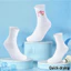Tất thể thao cotton nguyên chất, nhẹ và chống mùi, phù hợp cho cầu lông, quần vợt và bóng rổ